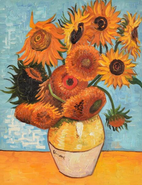 Foarea soarelui, Sun flower, Vincent Van Gogh